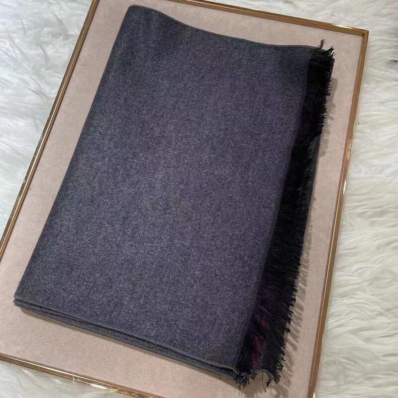 Hengyuanxiang 100% Mulberry Silk Brushed Scarf