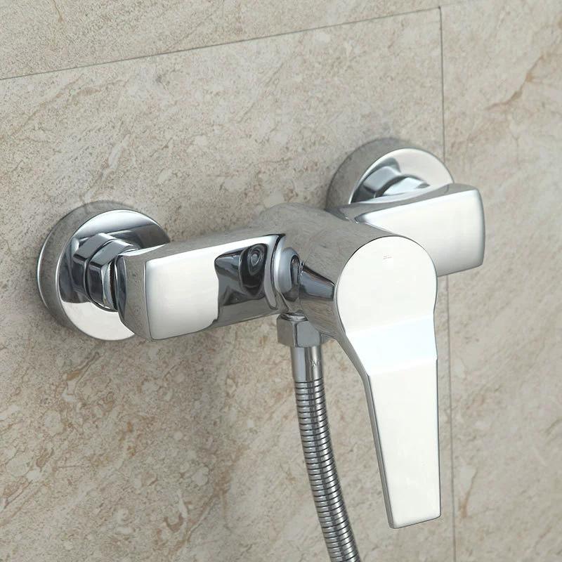 Shower Faucet Bathroom Hot and Cold Faucet Hidden Mixed Water Valve Solar Water Heater Shower Set Switch  Bathroom Faucets