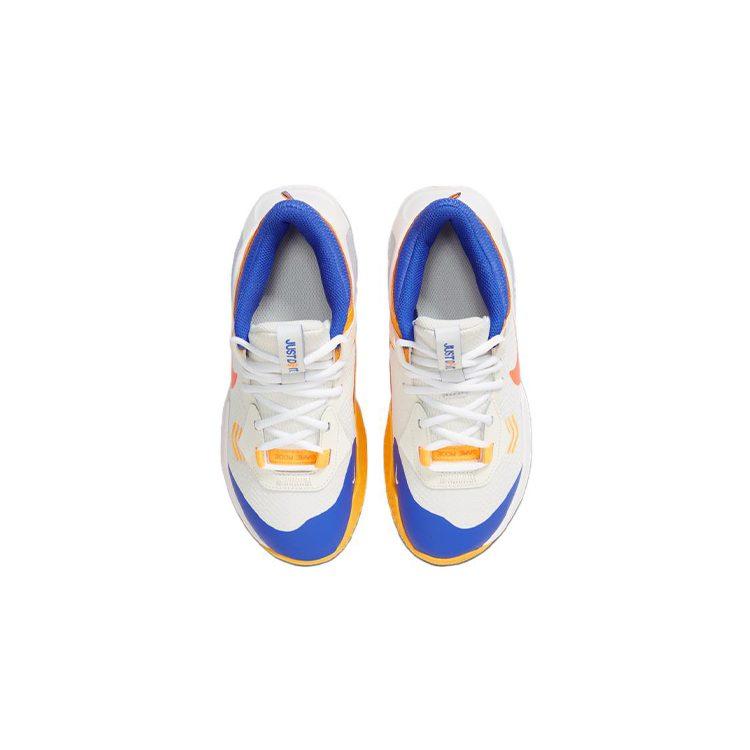 Nike Air Zoom Crossover Low Top Basketball Shoes White Orange Blue, Single Layer Unisex FD4638-181