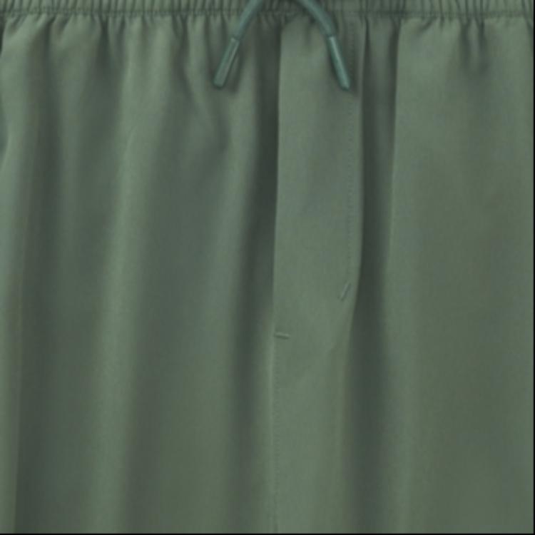 Reebok Solid Color Mid-Rise Tapered Knit Sports Pants Men bottoms Dark-Green 23RMS605MGL1