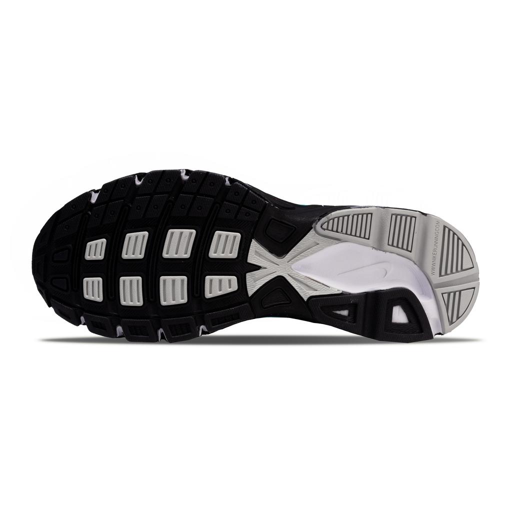 Nike Initiator Mesh Cushioning Abrasion Resistant Breathable Coverage Lightweight Low top Running Shoes Unisex Black 394055-100(Team960-)