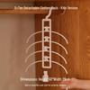 Detachable Space-Saving Clothes Hanger for Home and Dorm Wardrobes