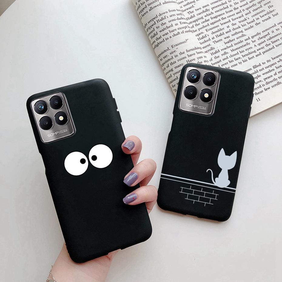 For Realme Narzo 50 Case RMX3286 Cute Painted Soft Silicone Back Cover for OPPO Realme Narzo 50 Phone Case Bumper Narzo50 Coque