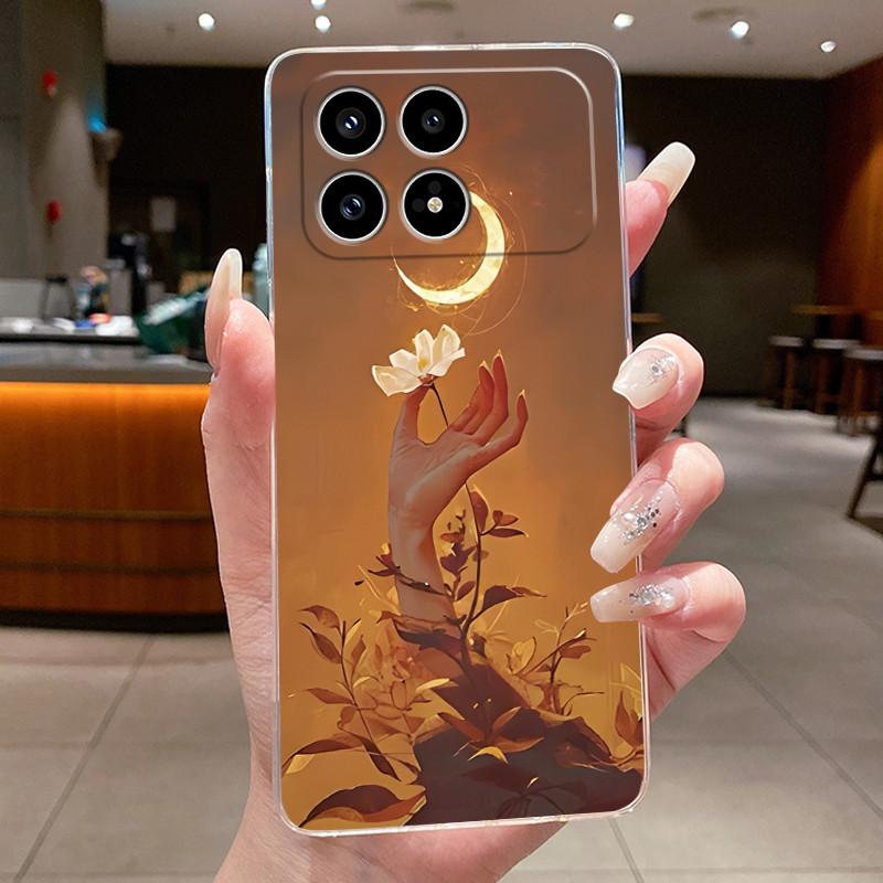 Stylish Penguin Puppy Painted Shockproof Cover For Xiaomi Poco F8 Pro 5G/Redmi K90 5G Bumper Soft Silicone TPU Clear Casing Redmi K90 5G