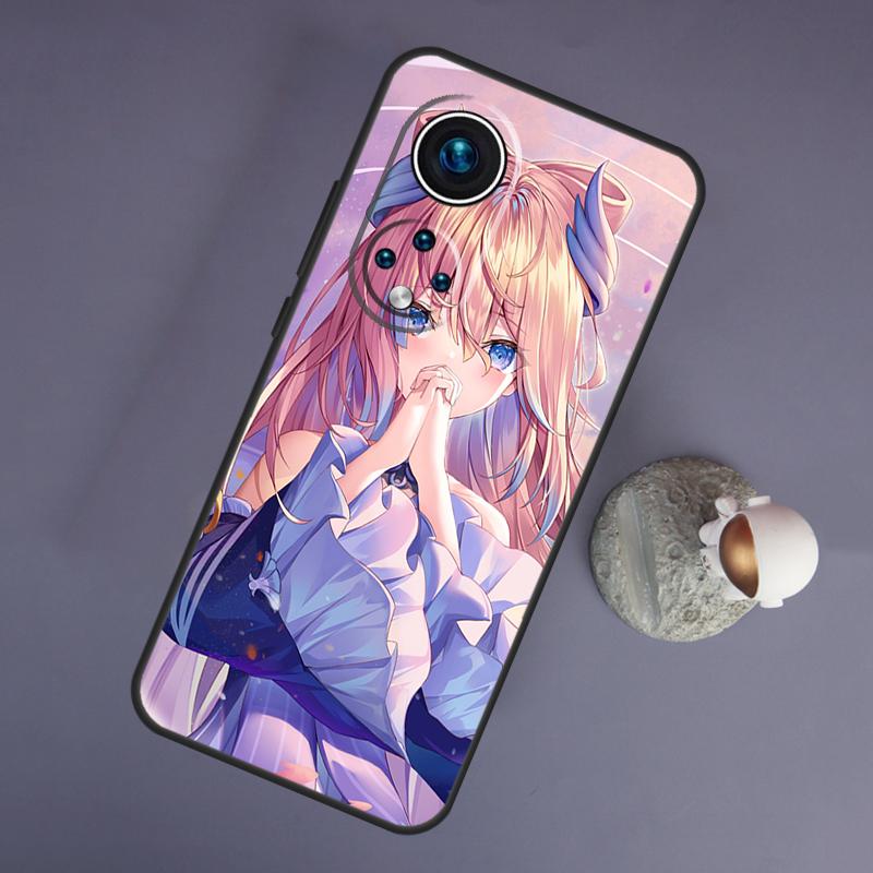 Genshin Impact Sangonomiya Kokomi For Huawei Honor Magic 5 Lite 70 50 X8 X9 a P20 P30 P40 P50 P60 Pro P Smart Nova 9 5T Case