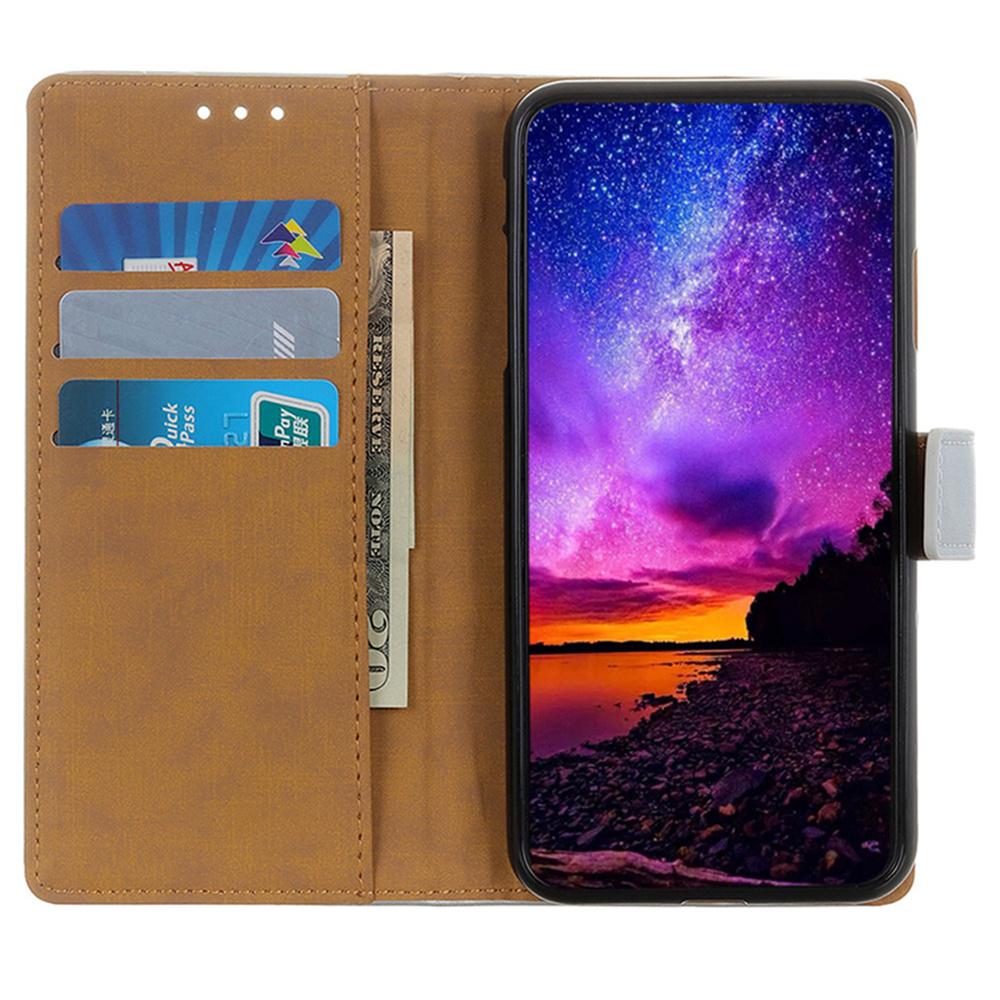 

For Samsung Galaxy A16 5G/A16 4G Case Card Slots PU Leather Flip Stand Phone Cover Blue