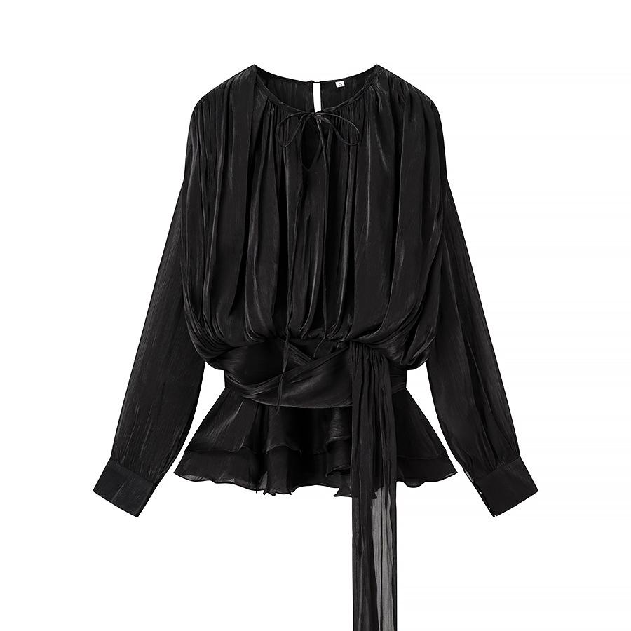 New Elegant Silk Ribbon Dress: Sweet