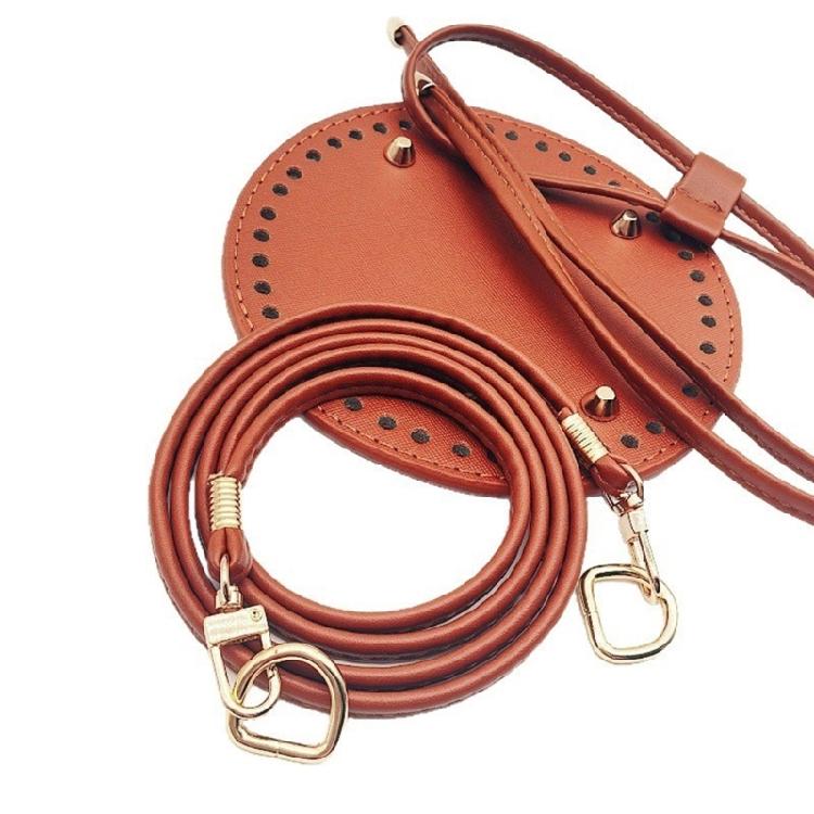 DIY Leather Handbag Making Kit Pu Leather Craft Sewing Bag Material Leather Knitting Crochet Making Set with Bag Bottom