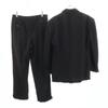GIORGIO ARMANI made in Italy double suit Setup 46 black Men's Used