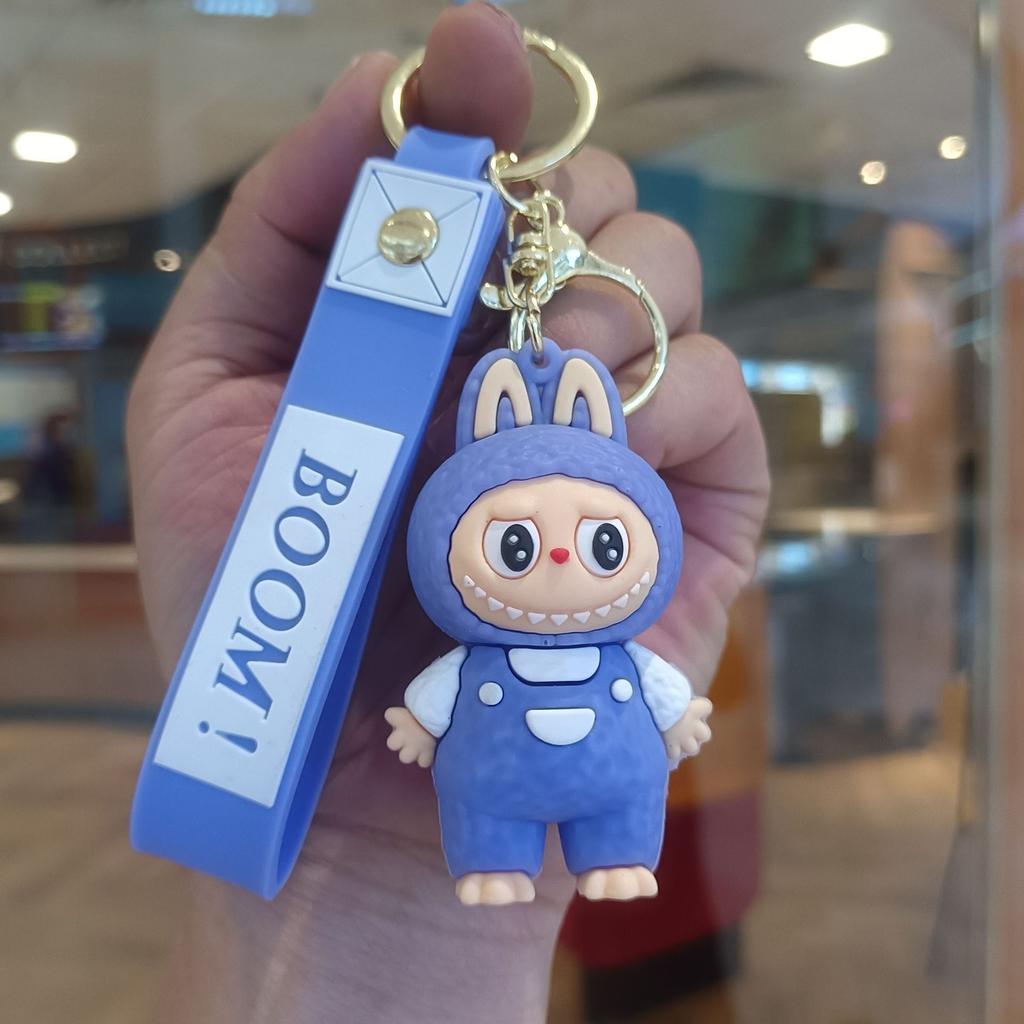 Buck Tooth Sheep Keychain Cute Cartoon Doll Schoolbag Pendant Car Key Chain Gift