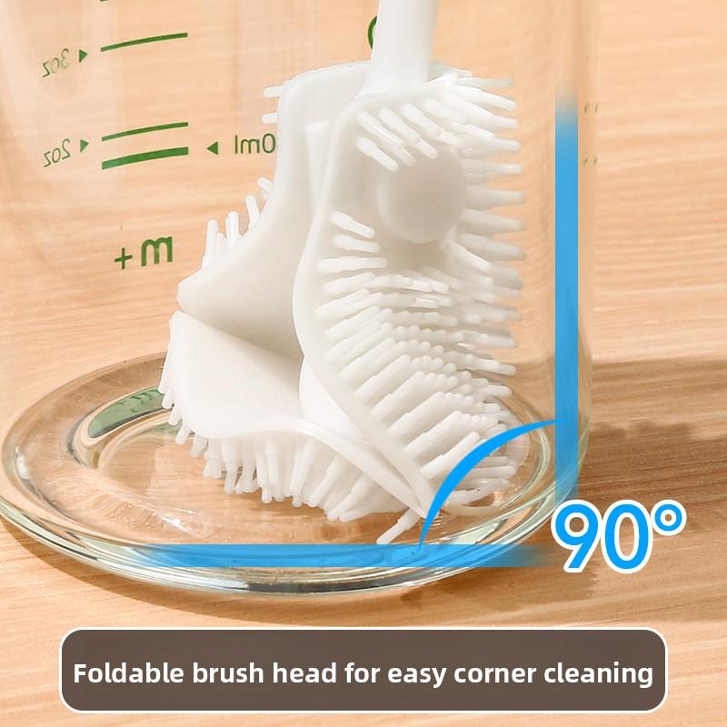 Long-handled Cup Brush, A Household Cleaning Wonder, Baby Bottle Brush, Washing Cup Brush, Water Bottle, Water Cup and Bottle, Kitchen Cleaning Brush