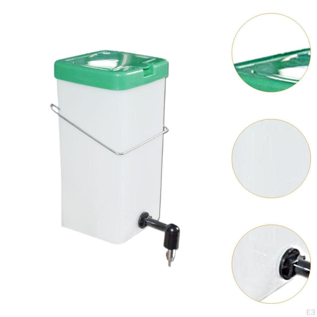 Automatic Bunny Drinker Drinking Bowl Easy To Clean with Lid Can Be Hung Water Dispenser Pet