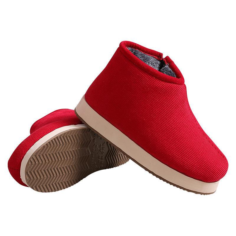 Winter Flats Women Snow Ankle Boots Short Plush Cotton Shoes Winter Designer Men Warm Casual Shoes Trend Walking Cotton Shoes