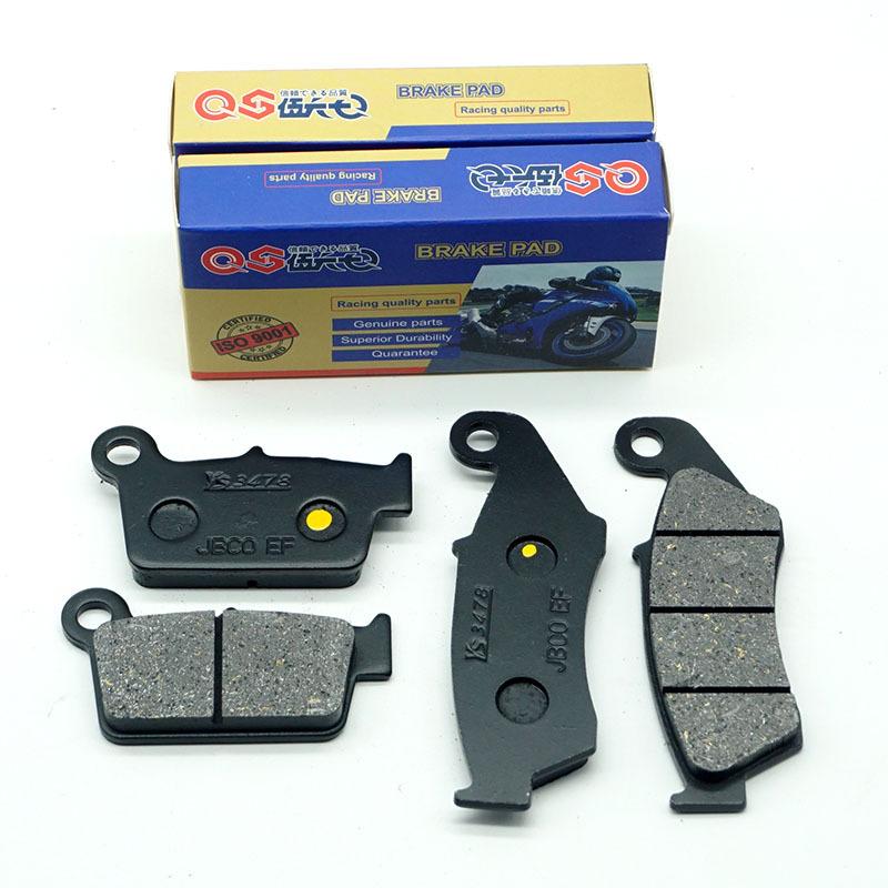 Motorcycle Front Rear Brake Pads for BETA RR125 RR125RC (2T) Enduro 2018- 2T 2018- RR 125 125RC RC