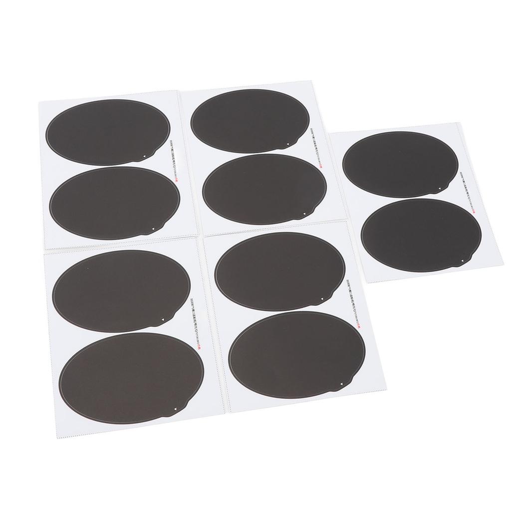 5 Pairs Bike Tire Valve Cover Sticker Professional Matte Sealing Wheel Tire Sticker for Road Mountain Bike Accessories