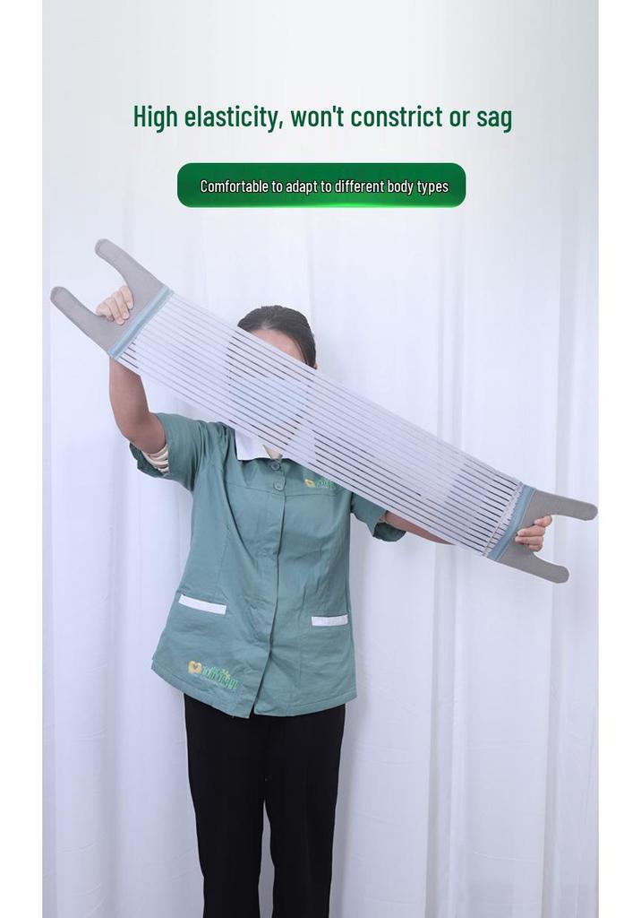 Skin-Friendly Stoma Support Belt: All-Season, Breathable Abdominal & Lumbar Support