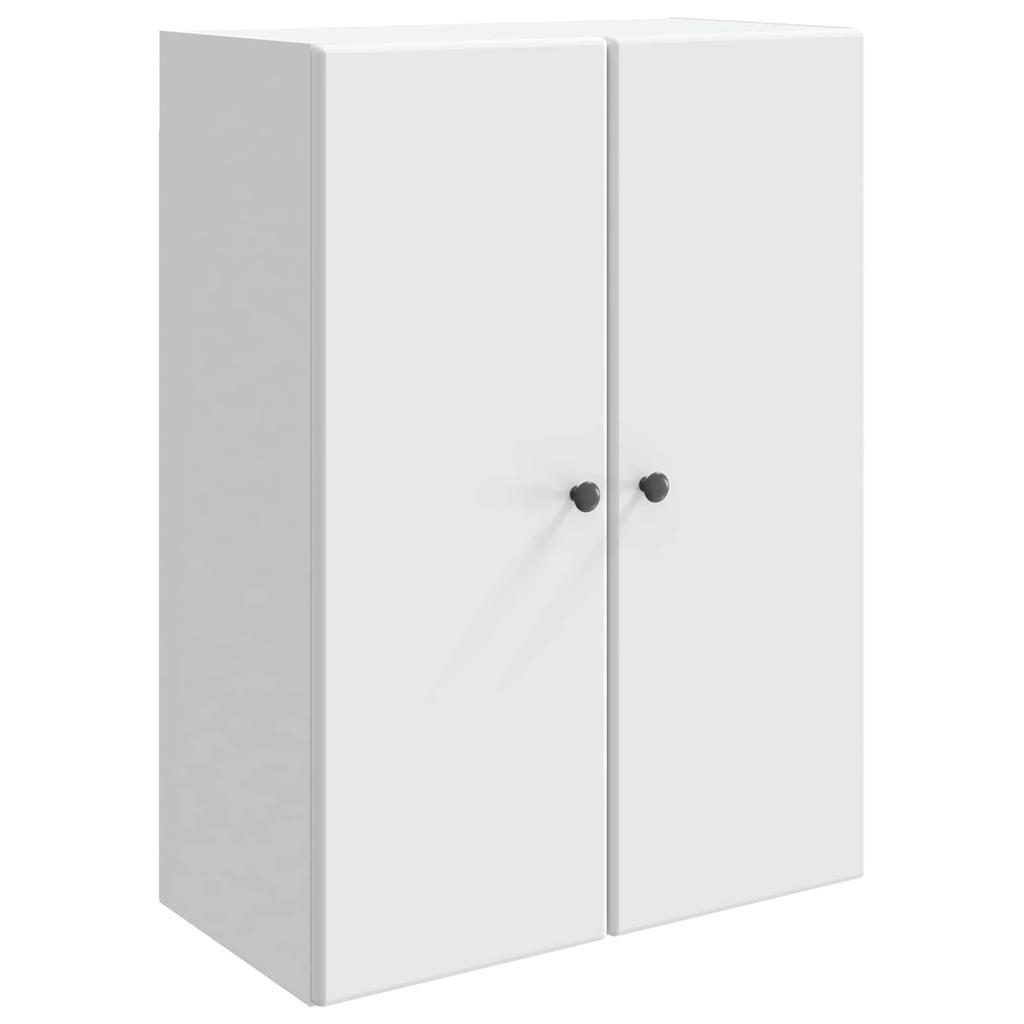 Wall Mounted Cabinet White 66 x 34.5 x 90 cm Engineered Wood