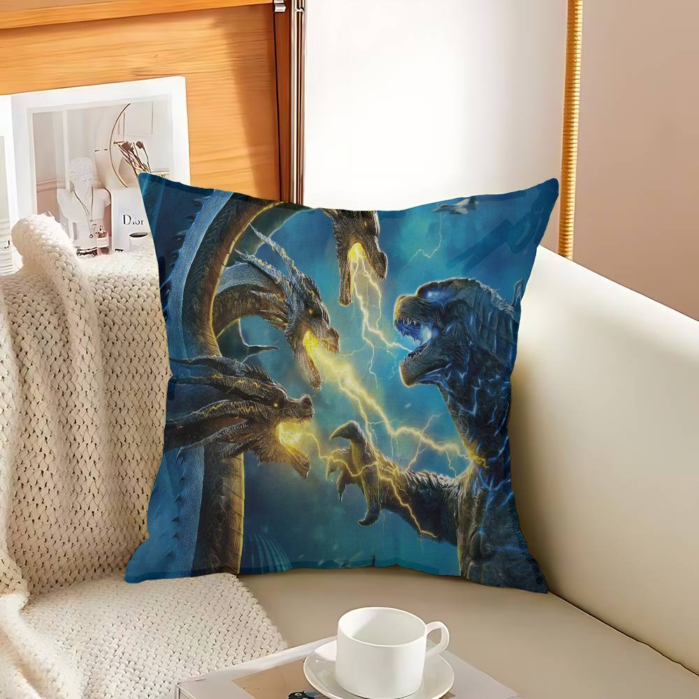 Anime G-Godzillas Cushion Cover Decorative Pillow Sofa Home Decor case pillow cases