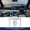 Equator Sport Car TPU Protective Interior Film for Ford Territory 2024 2025 Anti-scratch Center Console Screen Accessories