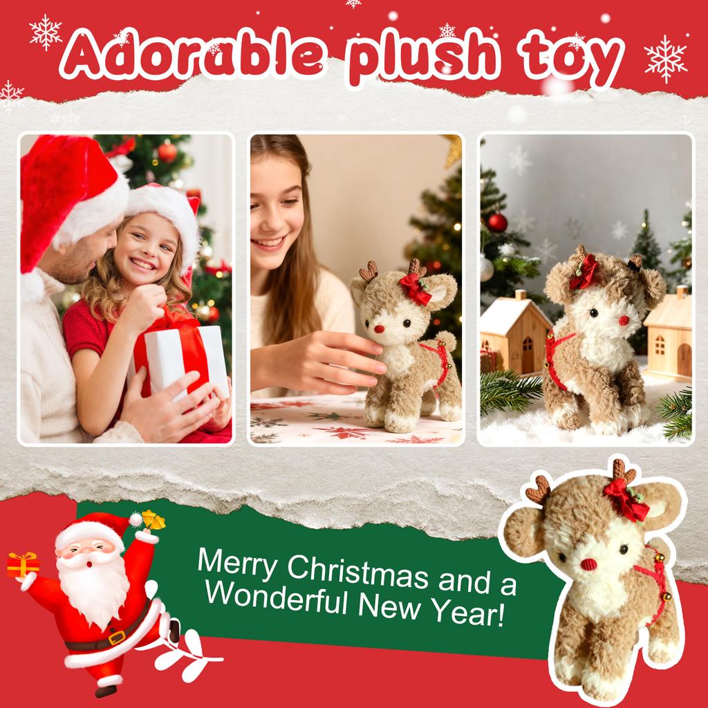 Christmas Horse , Animated Horse Toys ,  Horse Plush Plushine Cute Animal Gifts For Boys Girls