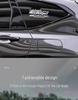 Honda CRV Haoying B-Pillar Door Trim: Black Chrome Strips