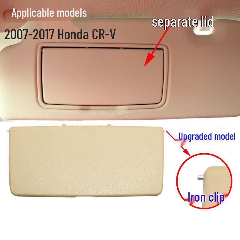 Утолщенная крышка зеркала солнцезащитного козырька из CRV (Лево право) 2012-2014 Ivory Upgrade