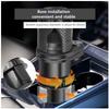 1PC Adjustable Rotating Car Cup Holder Expander Dual Layer Beverage Rack Multifunctional Car Center Console Storage Cup Holder