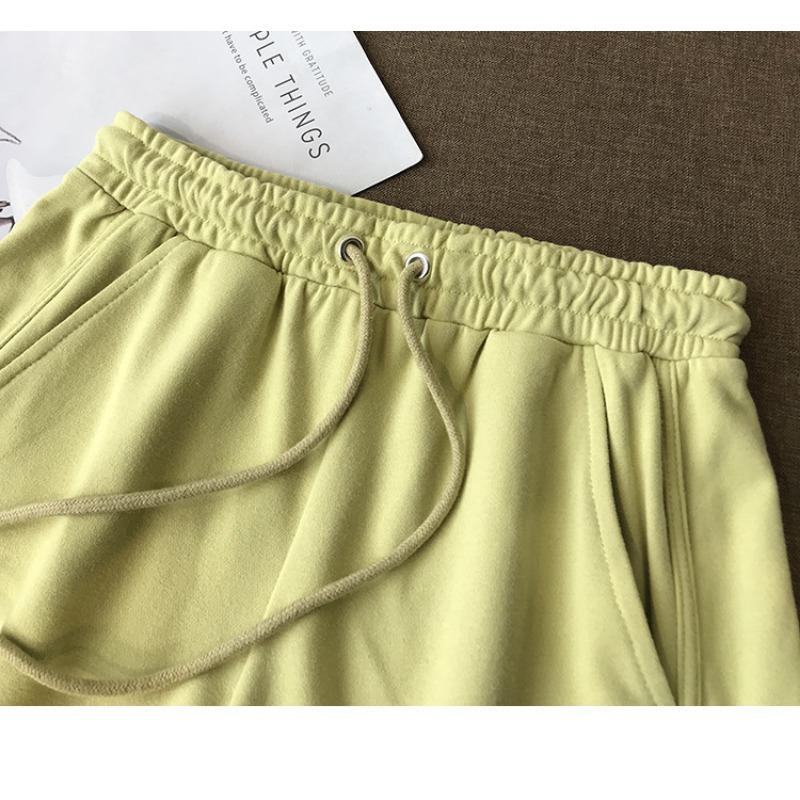 Summer Shorts Women Loose Korean High Waist Sports And Leisure Widelegged Home Yoga Sleep Trousers