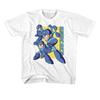 Mega Man Multiple Poses White Youth T-Shirt