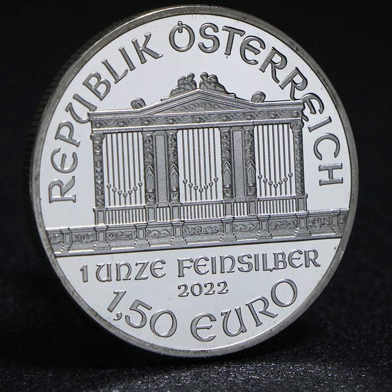 Austria Vienna Philharmonic Orchestra 2024 Commemorative Gold & Silver Coin Medal