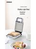 Multi-functional Breakfast Machine: Sandwich, Waffle Maker & Toaster with Electric Griddle
