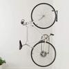 1Pcs Bike Stand Wall Mount Bicycle Holder Mountain Bike Rack Stands Storage Hanger Hook Mounted Rack Stand Steel Black