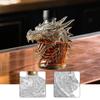 Dragon Head Whiskey Decanter Wine Empty Transparent Funny Men Gift Liquor Bottle for Club