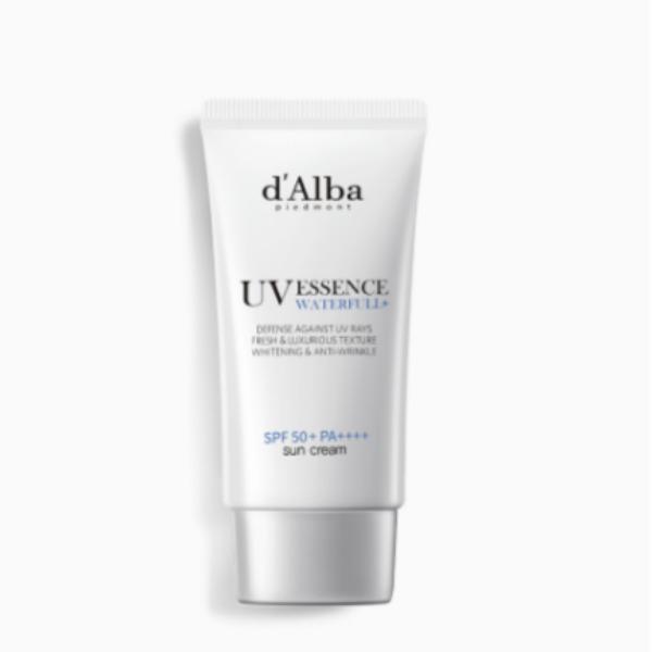 d Alba Waterful Essence Sun Cream SPF Hydrating & Radiance Sunscreen 50ml
