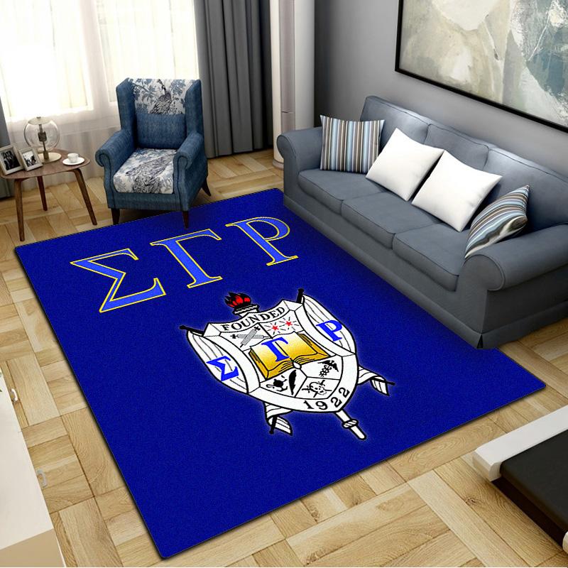 Sigma Gamma Rho Carpet Rug for Living Room Bedroom Home Sofa Decoration,Kids play Non-slip Floor Mat