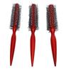 Wooden Round Hair Brush Set 3 Sizes Round Curling Comb with Anti Static Ergonomic Handle for All Hair Types
