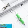 5pcs Writing Pen Beadable Ballpoint Pen with Keychain Beaded Pen for Student