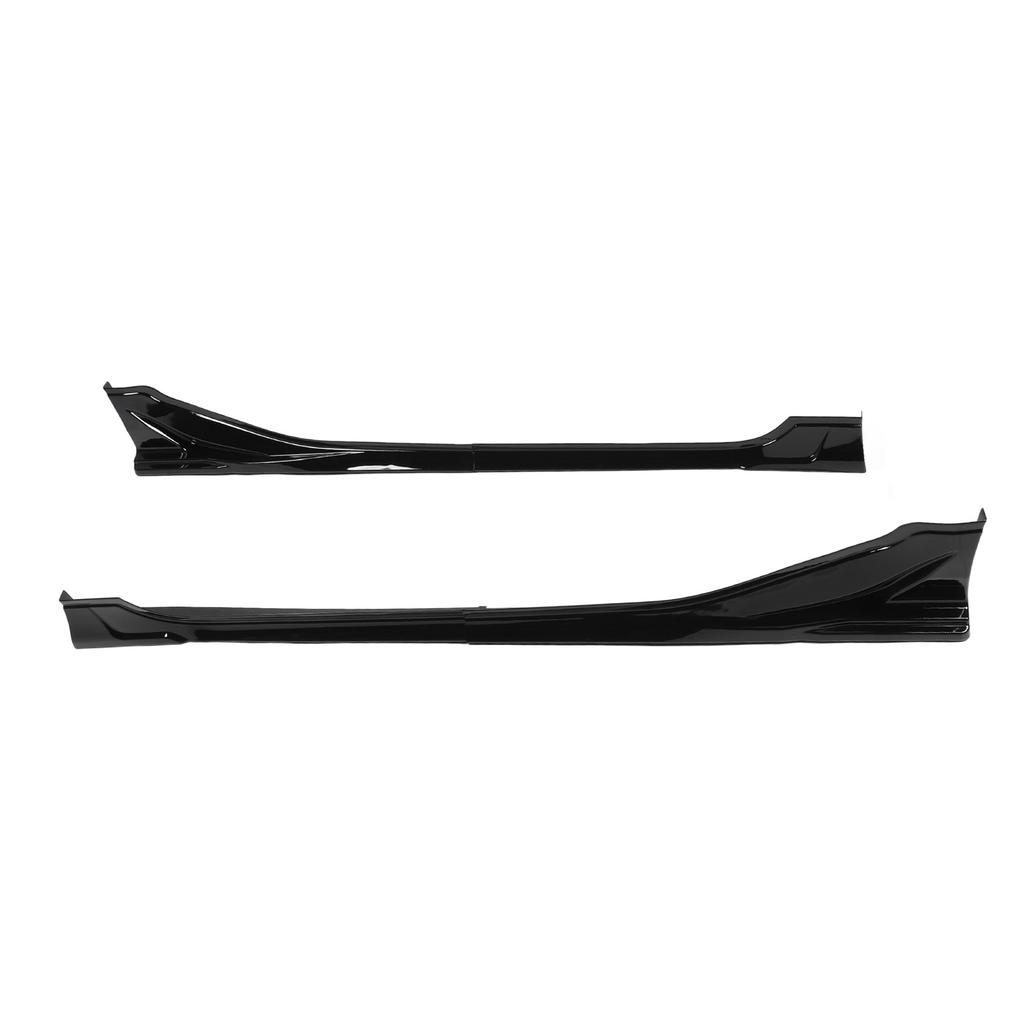 Side Skirt Spoiler 4PCS Aerodynamic ABS Scratch Resistant For BRZ ZD8 2021‑2024 Gloss Black