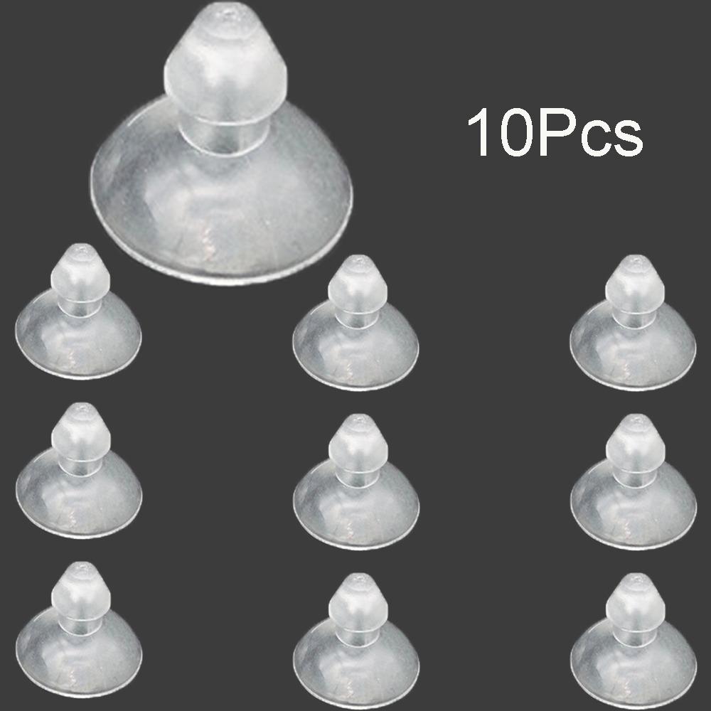 10Pcs Without Hooks Anti-Collision Suck Pads Plastic Suction Cup Pads  Home Decoration