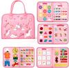 Montessori Toddler Busy Board Autism Sensory Toys Educational Activity Motor Skills Baby Life Skills Learning Toys for Kids