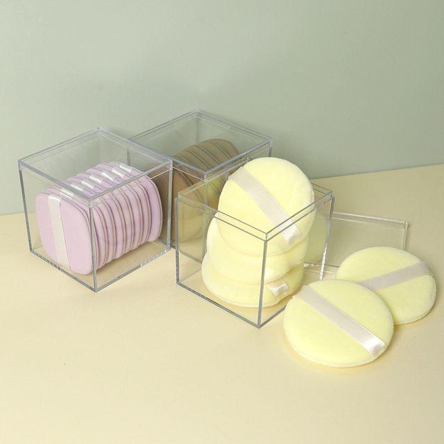 Sweetpourin - Transparent Plastic Makeup Storage Box Transparent