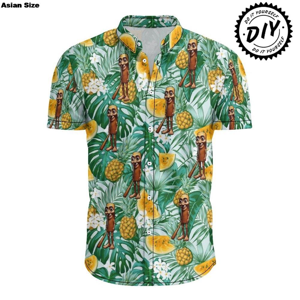 Regalos Divertidos de IA Tung Tung Tung Sahur Camisas Hawaianas Impresas en 3D Para Hombres Ropa Soporte Camisa de Playa Personalizada Blusas de Fiesta Tops
