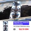 Anime Son Goku Car Stickers Car B-pillar Vinyl Decals Waterproof Auto Center Pillar Sticker Cover Scratches Decors Accessories