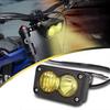 3 Inch Car Spotlight White Yellow LED Pod Driving Work Light For Motorcycle Pickup Truck Offroad Roof Luggage Rack Lamp