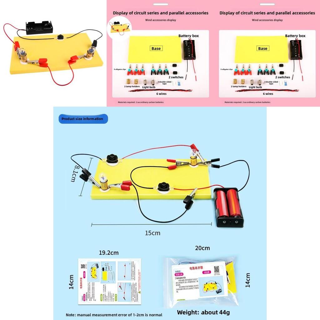 Physics Science Experiment Kit With Electrical Circuit Components For Kids Diy Learning