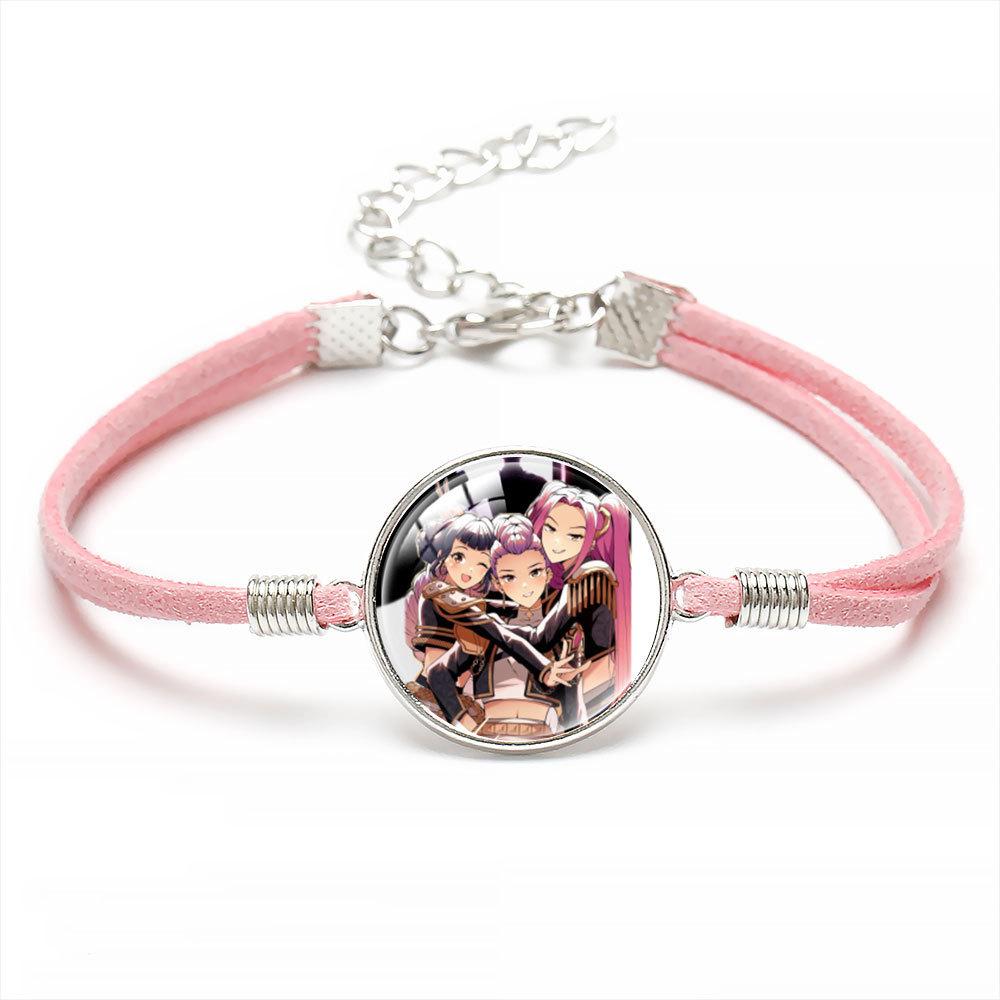 Rumi Zoey Mira Velvet Rope Bracelet Fashion Simple Crystal Jewelry