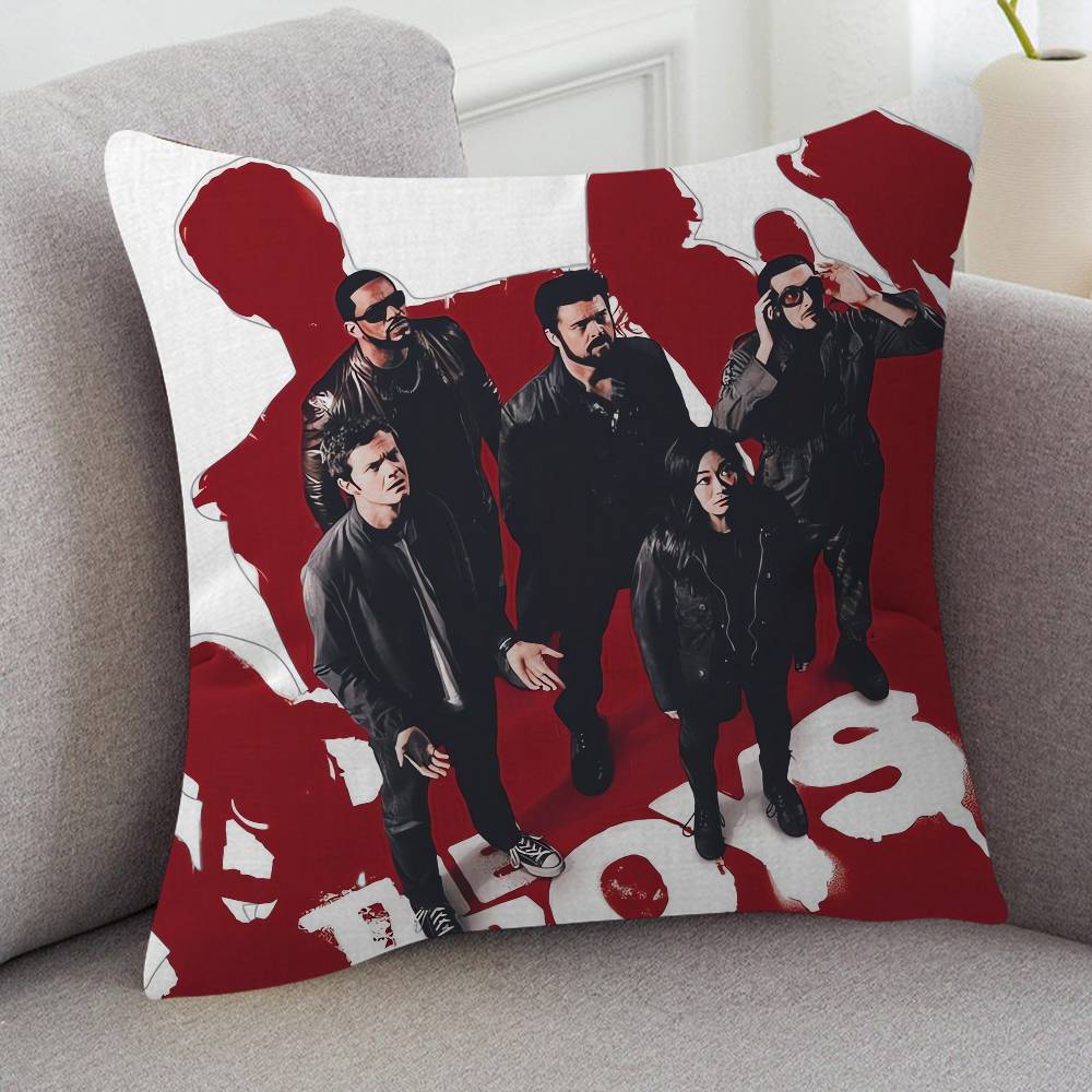 TV Drama The Boys Game For Cartoon Print Peripheral Pillow Case Cushion Cover Home Decor Birthday Gift Pillowcover