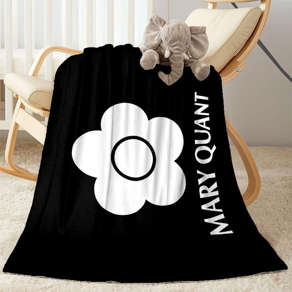 Flower Power Fashion Flannel Blanket-Soft and Suitable for Sofas,Beds,Offices,Travel,All Seasons,Great Gift for Holidays and Birthdays.