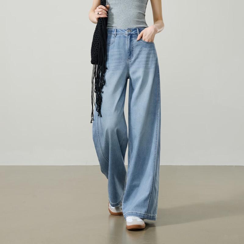 ESE-Y Women s Hemp Tencel Straight-Leg Jeans 27