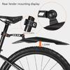 1 Set of Bicycles Front Rear Mud Guard for Mountain Bikes, Bicycles Mud Flap Adjustable Bicycles  Front Rear Mudguards